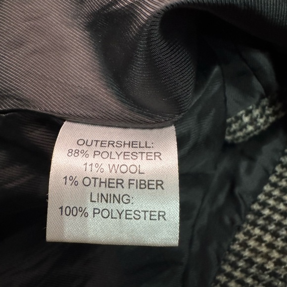 Evereve Black and Gray Trench Coat - Picture 9 of 11